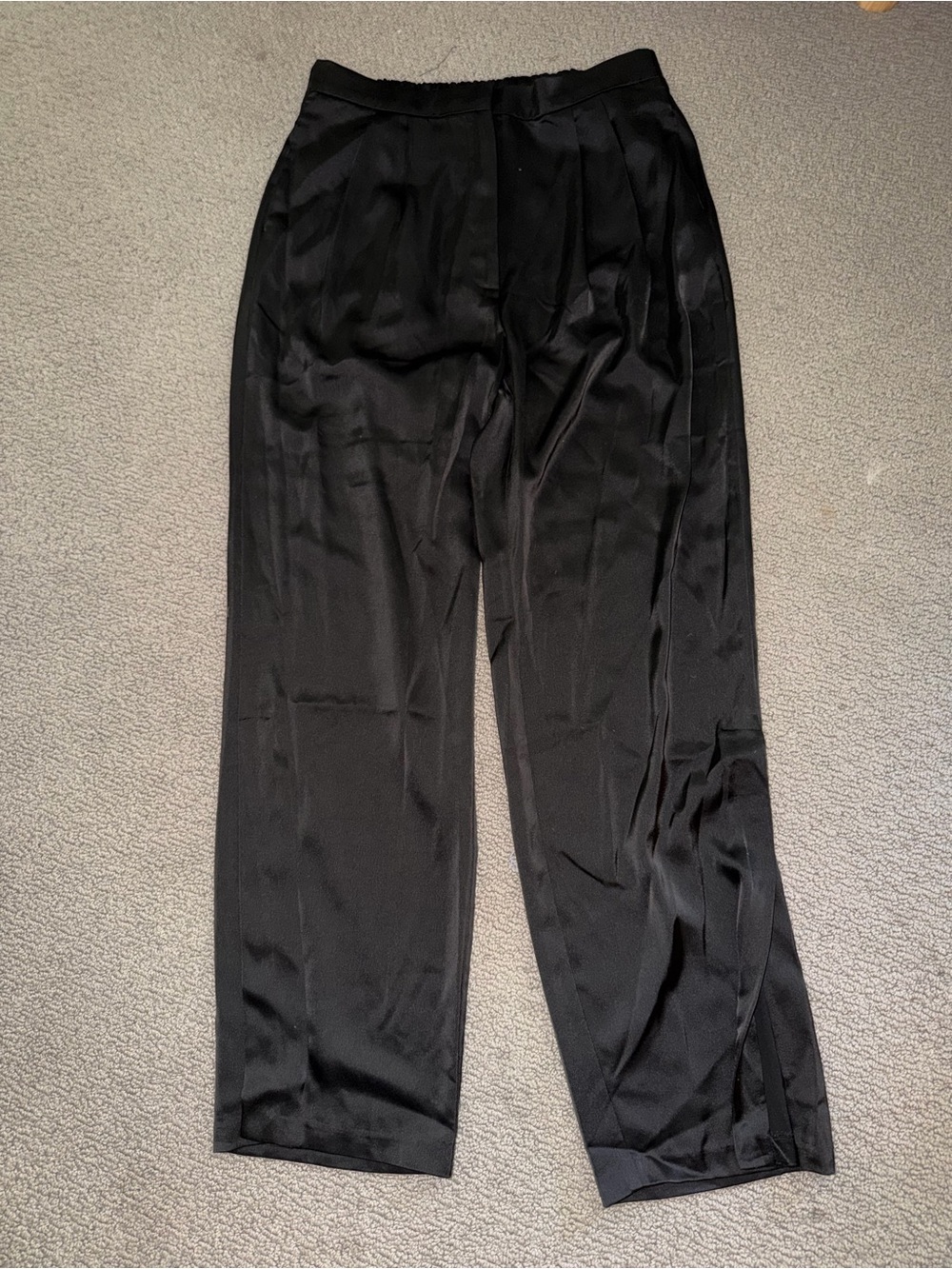 Black women's wayf Dress Pants - Classic Straight Fit